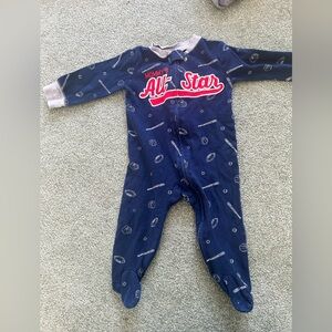 Carter's Navy Mommy’s All-Star Footie